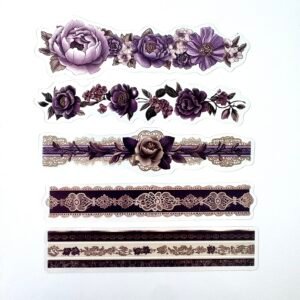 STICKERS RUBANS VIOLETS