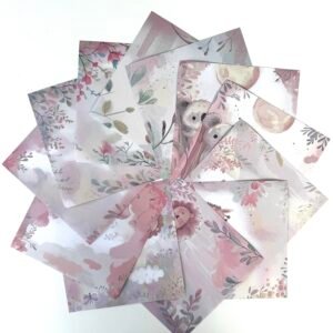 PAPIER 15X15 ANIMAUX DE LA JUNGLE