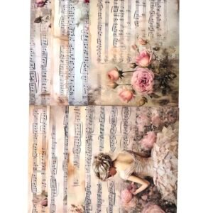 PAPIER 21X14 MUSIQUE CLASSIQUE