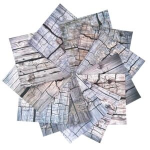 PAPIER 15X15 ÉCORCE D'ARBRE