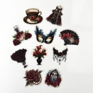 STICKERS BAL MASQUÉ VINTAGE