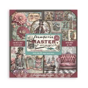 Stamperia – Master of magic – 22 feuilles 30X30