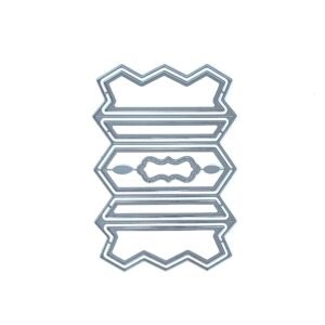 Dies éventail zig-zag