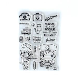 TAMPON CLEAR INFIRMIÈRE