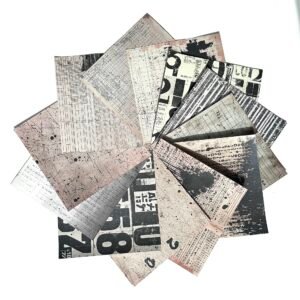 PAPIER 15X15 ENIGMATIQUE