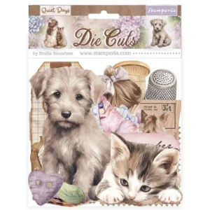 Stamperia Die cuts assorties - Quiet Days