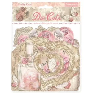 Stamperia Die cuts assorties – Shabby Rose
