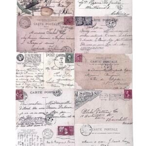 PAPIER 9X6 CARTE POSTALE